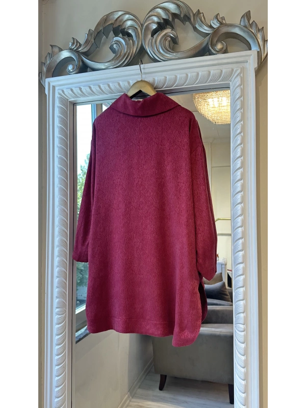 İNVEE 7135 Modal Takım - Bordo