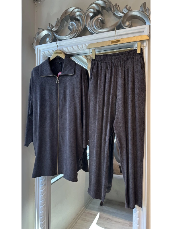 İNVEE 7135 Modal Takım - Kahverengi