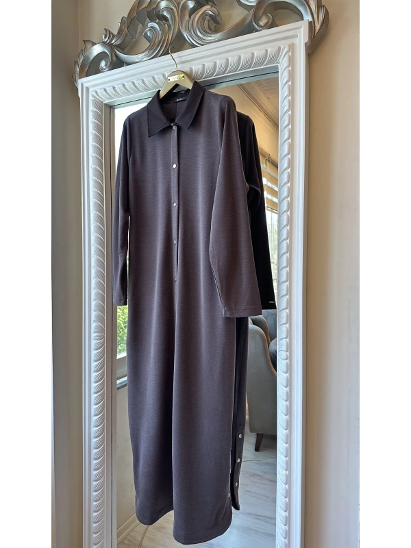 İNVEE Çıtçıt Kapamalı Kap - Kahverengi