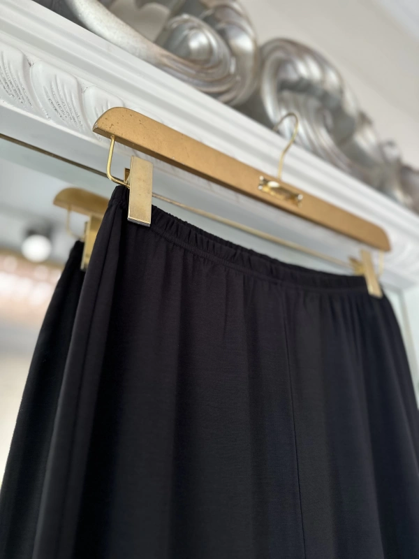 İNVEE Taş Baskılı Modal Takım - Siyah