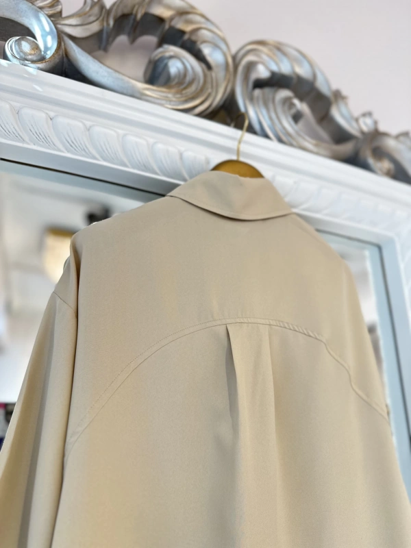 İNVEE 7155 Gömlek - Krem