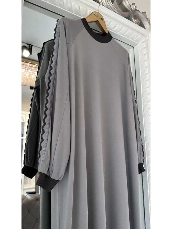 İNVEE 7901 Antrasit Elbise
