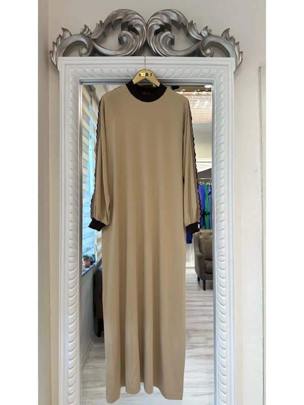 İNVEE 7901 Camel Elbise
