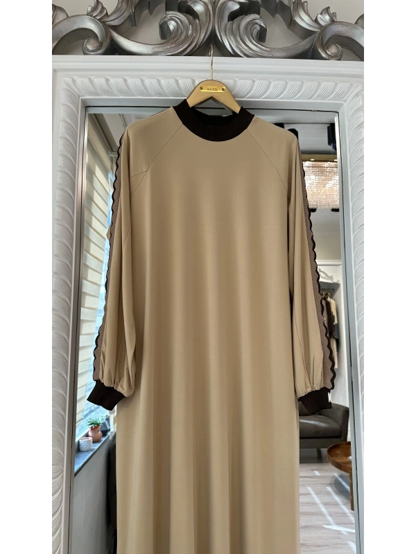 İNVEE 7901 Camel Elbise