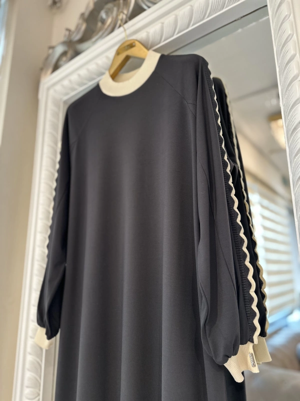 İNVEE 7901 Siyah Elbise