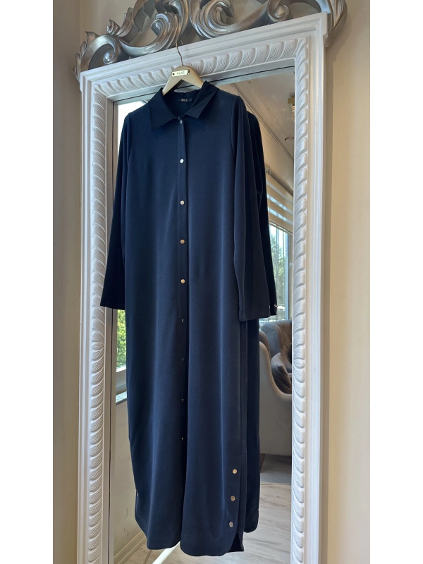 İNVEE Çıtçıt Kapamalı Kap - Lacivert