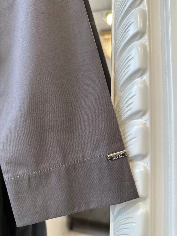 İNVEE Fermuar Detaylı Elbise - Füme