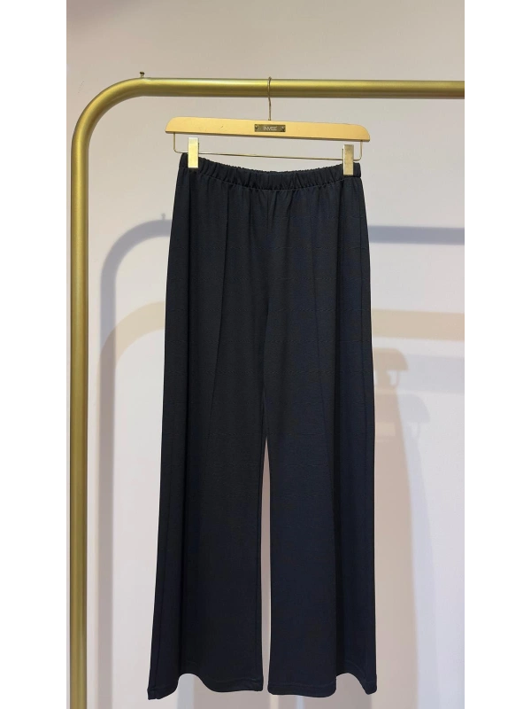 İNVEE İki İplik Pantolon - Siyah