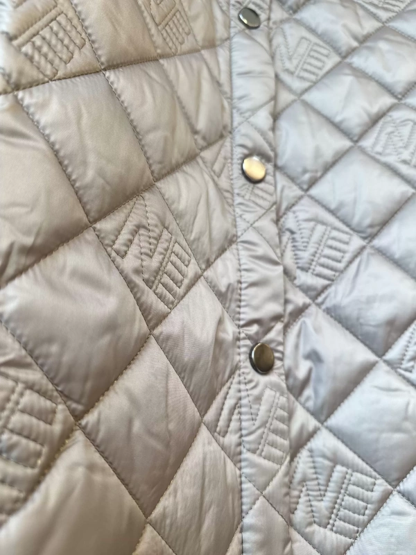 İNVEE Kapitone Mont - Sütlü Kahve