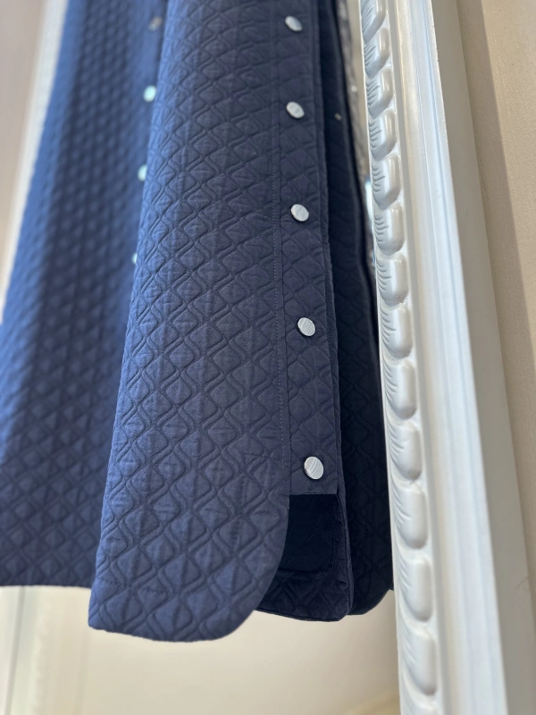 İNVEE Kapitone Uzun Yelek - Lacivert