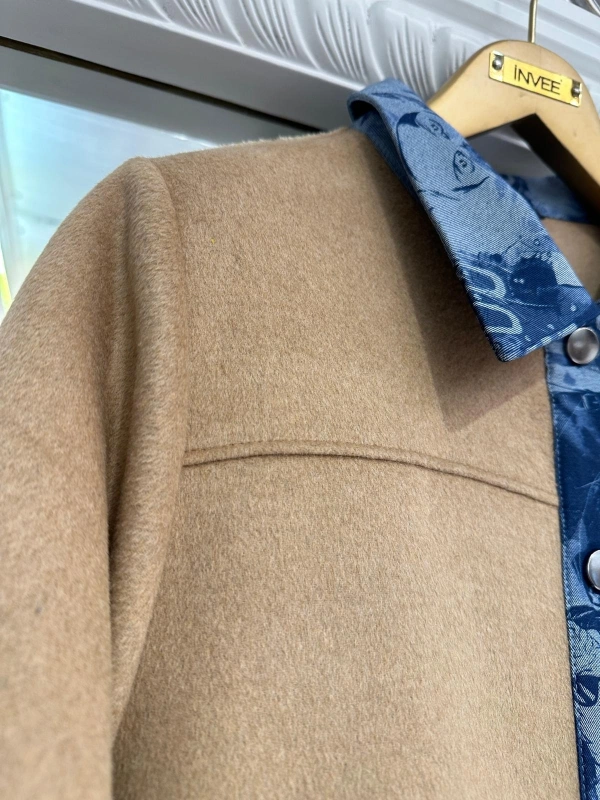 İNVEE Kaşe Pardesü - Camel