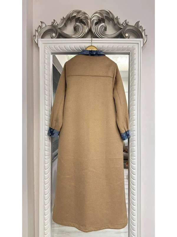 İNVEE Kaşe Pardesü - Camel