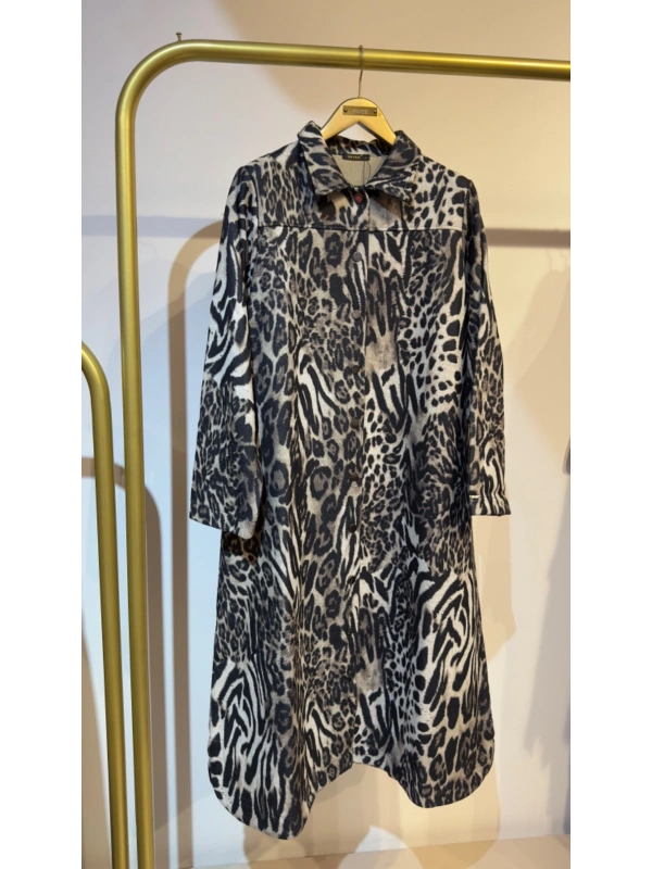 İNVEE Leopar Desen Kap