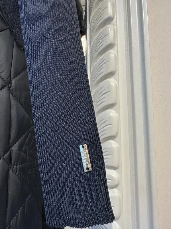 İNVEE NE Logolu Kapitone Mont - Lacivert