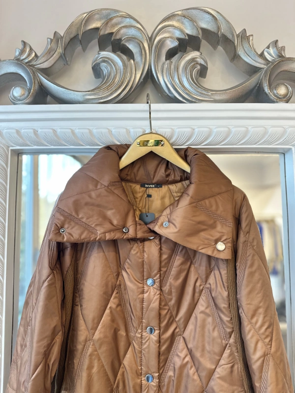 İNVEE Brownie Kapitone Mont