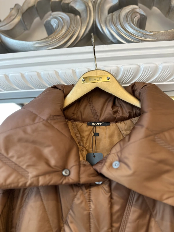 İNVEE Brownie Kapitone Mont