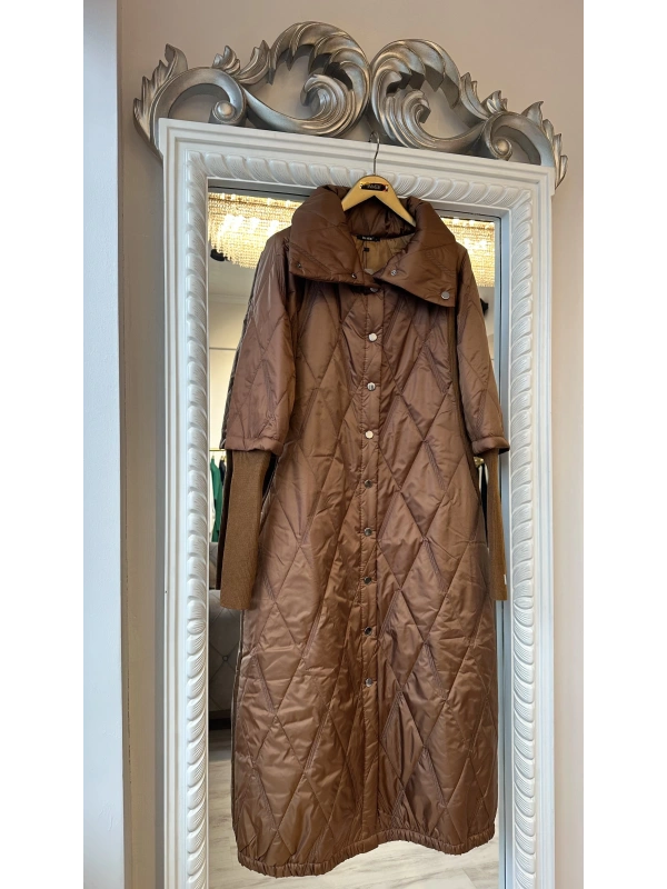 İNVEE Brownie Kapitone Mont