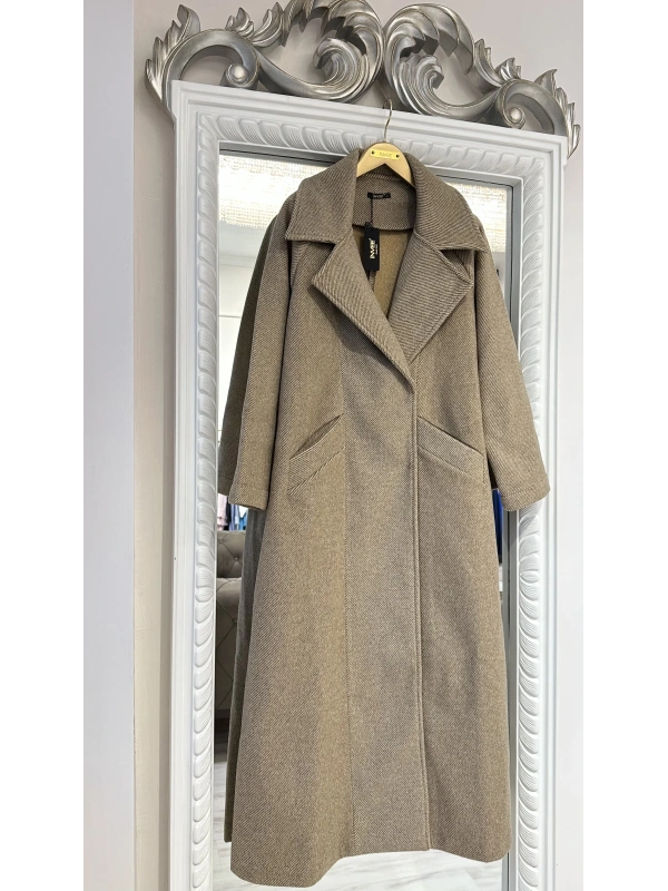 İNVEE Yün Kaban - Bej