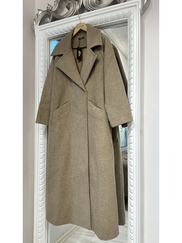 İNVEE Yün Kaban - Bej