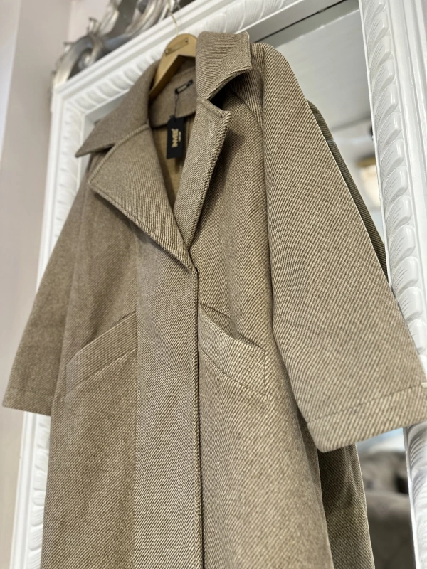 İNVEE Yün Kaban - Bej