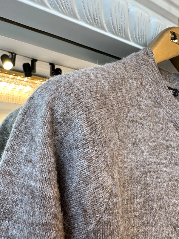 İNVEE Yün Karışımlı Hırka - Vizon