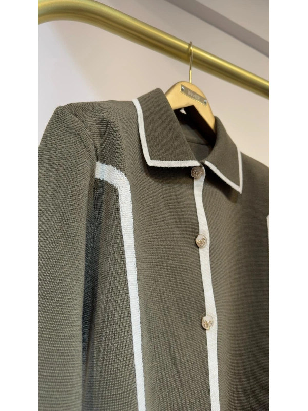 İNVEE Yün Karışımlı Triko Takım