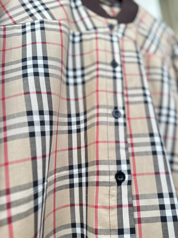 Desenli Oversize Gömlek