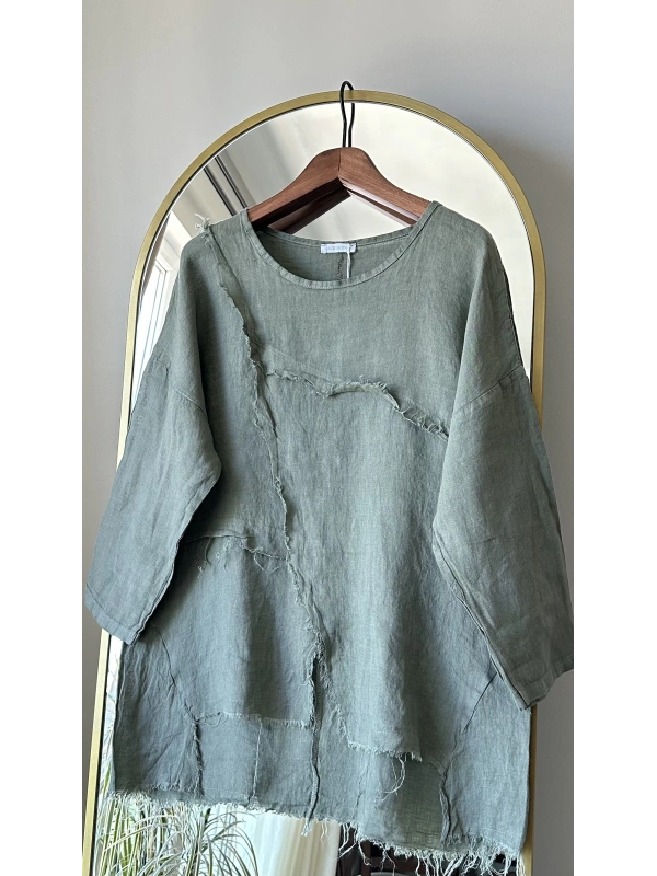 PURO LINO %100 Keten Takım - Küfrengi