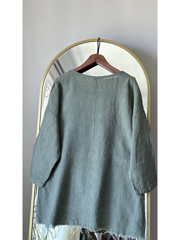 PURO LINO %100 Keten Takım - Küfrengi