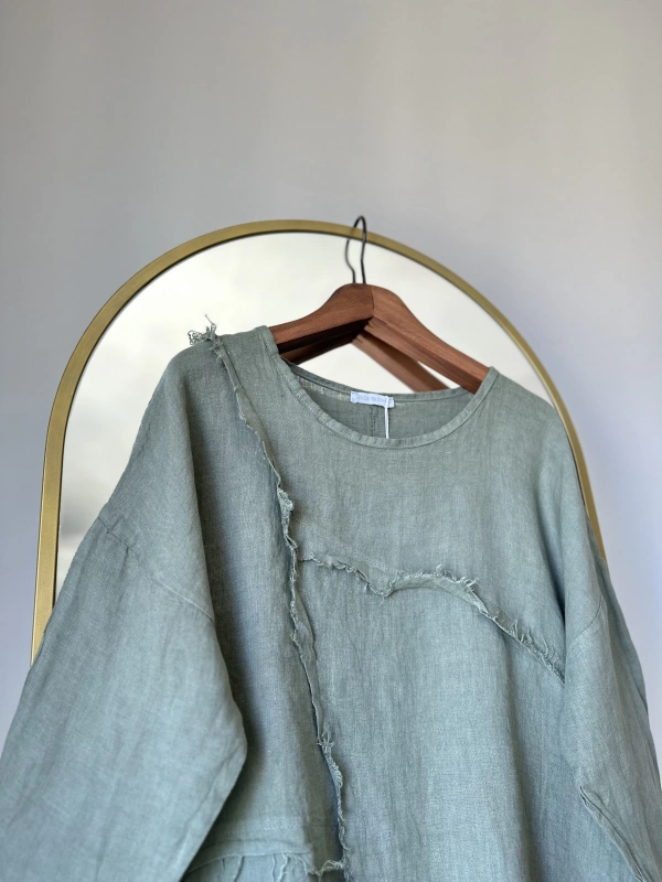 PURO LINO %100 Keten Takım - Küfrengi