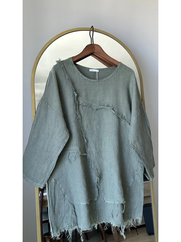 PURO LINO %100 Keten Takım - Küfrengi