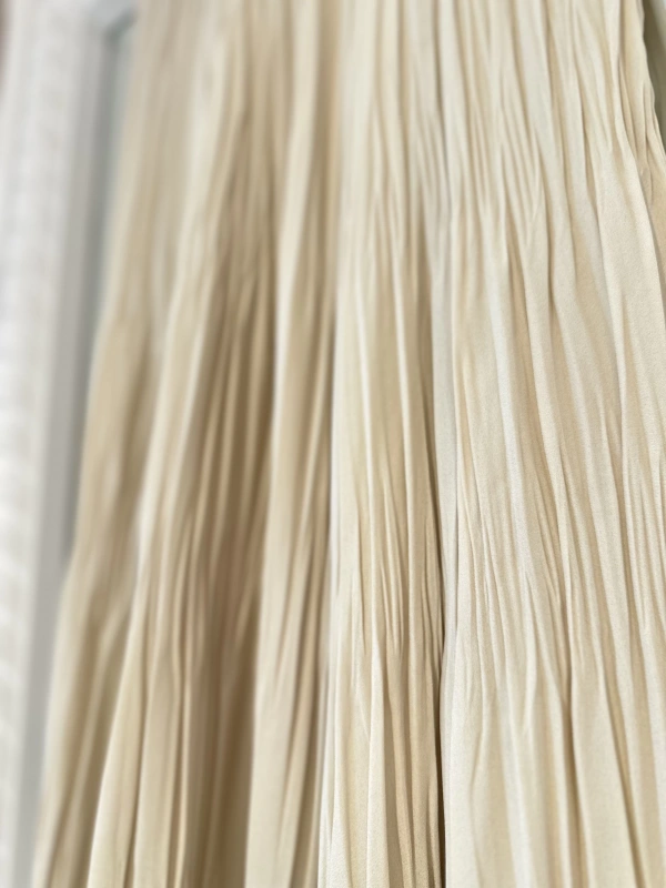 Sentez Kırıştırma Etek - Taş