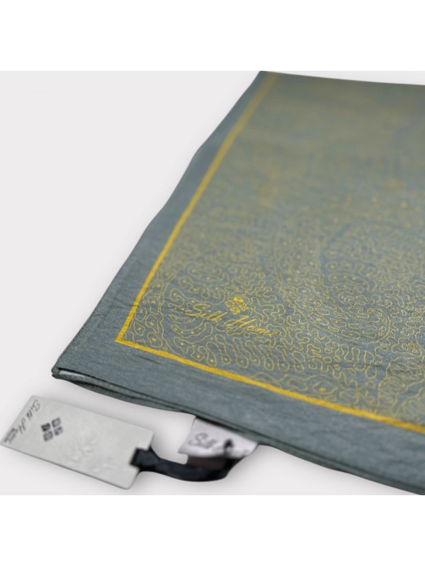 Silk Home Mayda Şal - Yeşil-Sarı