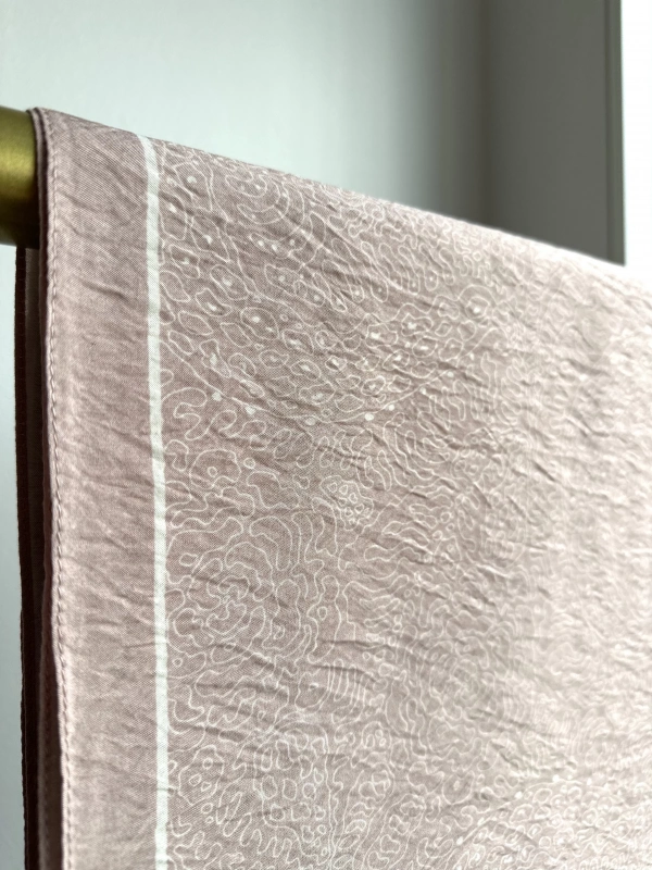 Silk Home Mayda Şal - Pudra