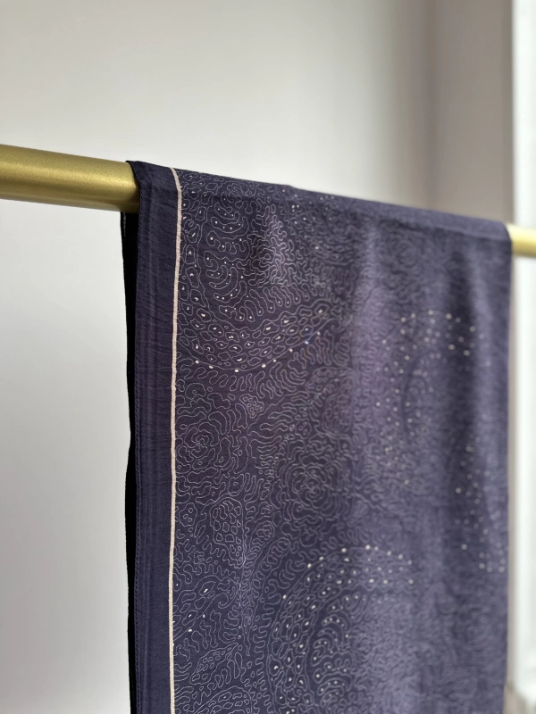 Silk Home Mayda Şal - Mor-Vizon