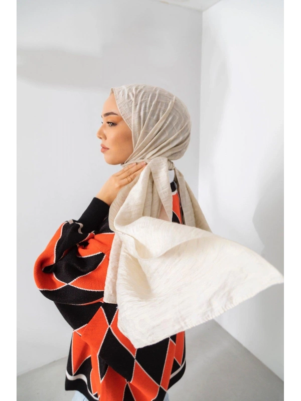 Silk Home Olinda Şal - Ekru