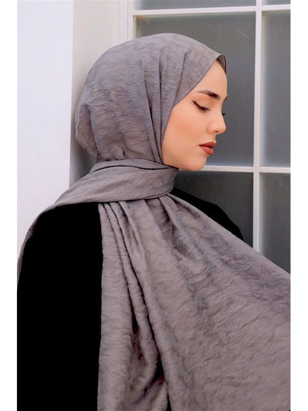 Silk Home Olinda Şal - Füme