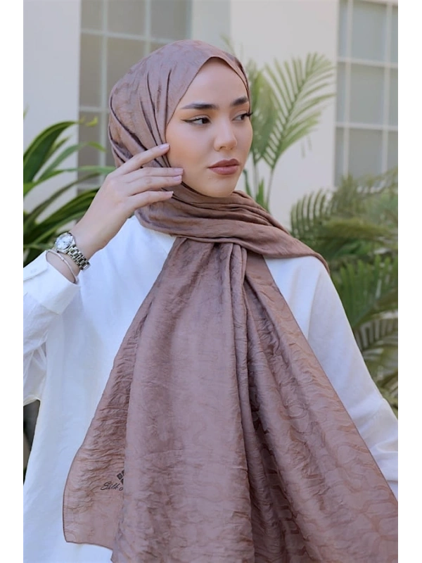 Silk Home Olinda Şal - Vizon