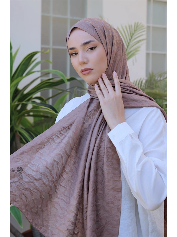 Silk Home Olinda Şal - Vizon