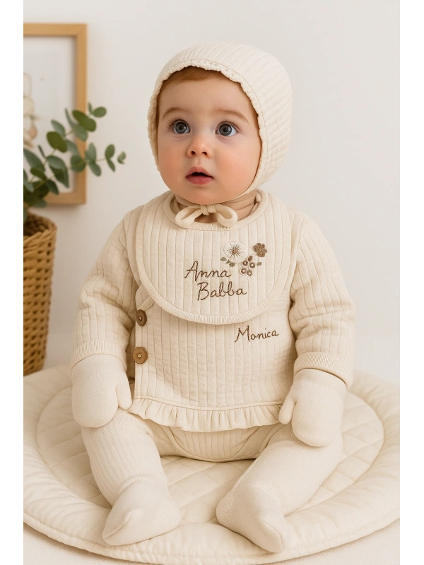 Kız Bebek 5 Parça Takım