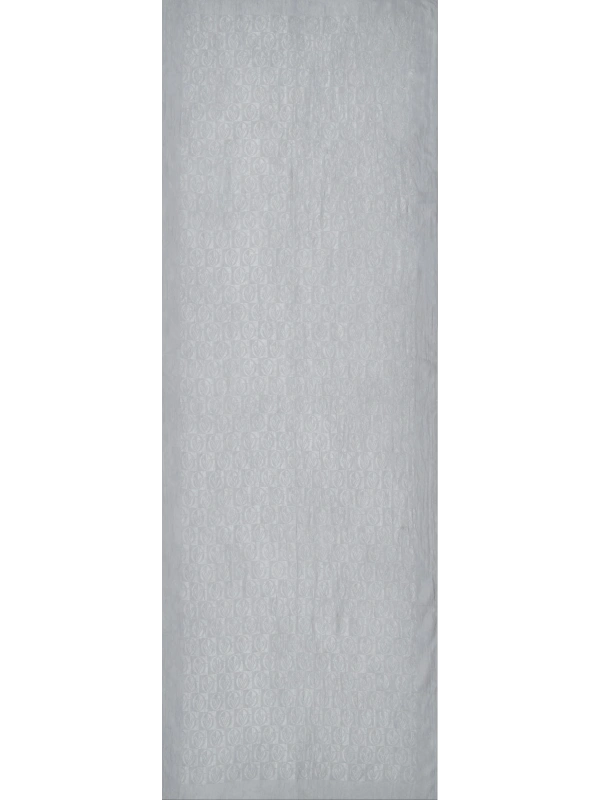 VALENTİNO ORLANDİ Alia Dama Desen Şal - Gümüş