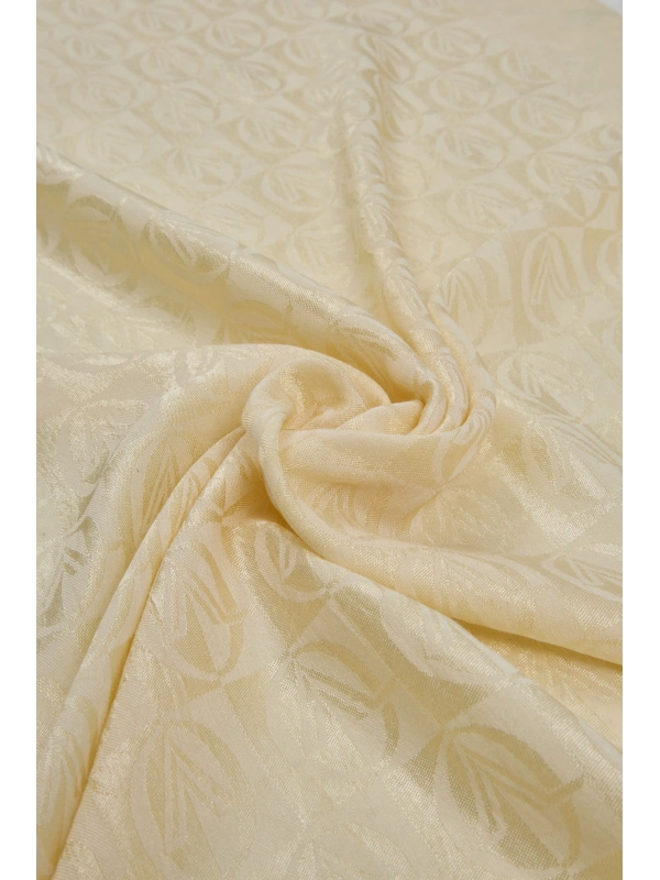 VALENTİNO ORLANDİ Alia Dama Desen Şal - Krem