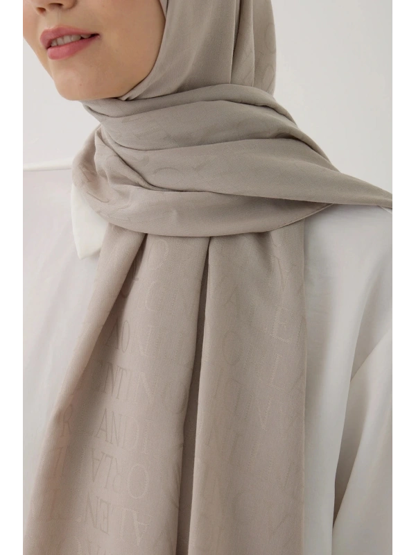 Valentino Orlandi VO Logo Şal - Taş