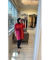 İNVEE 6999 Kırmızı Triko Tunik