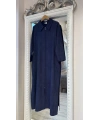 Büyük Beden Ferace - Lacivert