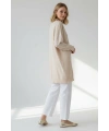 İnvee Viskon Triko Tunik - Ekru