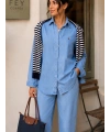 Denim Gömlek - Pantolon Takım