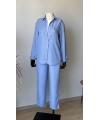 Denim Gömlek - Pantolon Takım