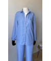 Denim Gömlek - Pantolon Takım