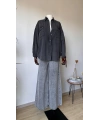 Siyah Cepli Denim Gömlek